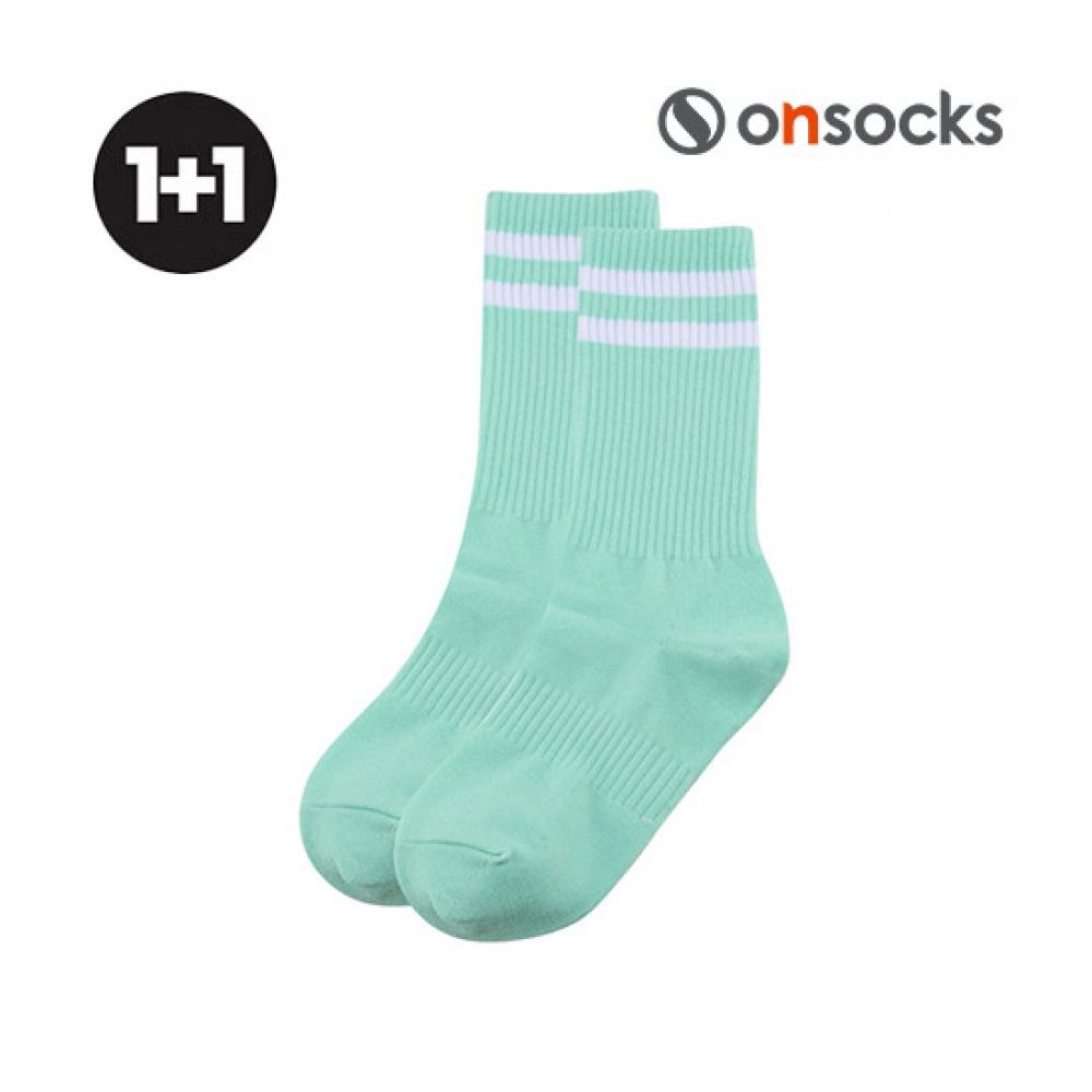 Onsol OnSocks Double Stripe Long Socks Mint 1+1 Long+