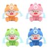 PVC Cartoon Pendant Crying Face Car Keyring Creative Dolls Keychain  Car Keychain