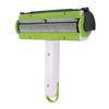 Pet Hair Remover Multifunction Double Sided Fuzz Lint Roller Brush for Sofa Couch Carpet Rugs Car Seats Bedding White and Green