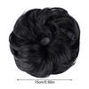 Women's Temperature Silk Wig Curly Hairpiece with Natural Volume and Breathable Cap