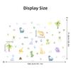 Cartoon Cute Dinosaur Wall Stickers Decoration for Bedroom Boy Wall Art Kids Room Design Home Decore Living Room Wallpaper DIY