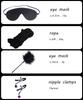 BDSM Bondage Set Erotic Bed Games Adults Handcuffs Ankle Nipple Clamps Whip Spanking Slave Collars SM Kits Sex Toys For Couples