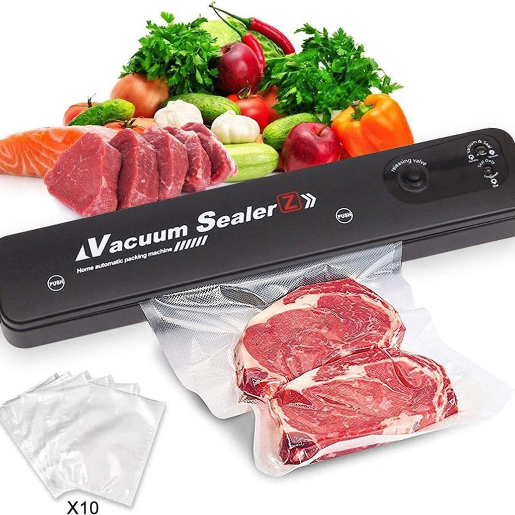 Mini Vacuum Packaging Machine for Food Automatic Home Vacuum Sealer Portable Plastic Sealer Kitchen Food Preservation Tool
