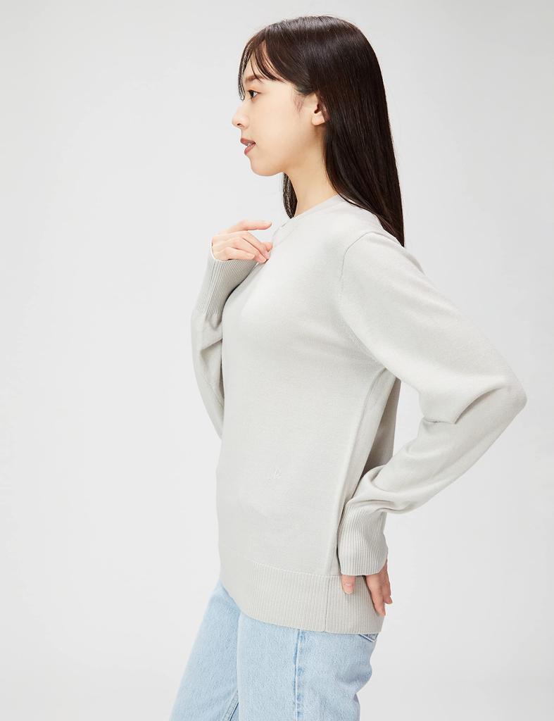 Mira Owen Wool Knit Pullover 09WNT224071 IVR 1 100% Color-Coordinated Women's