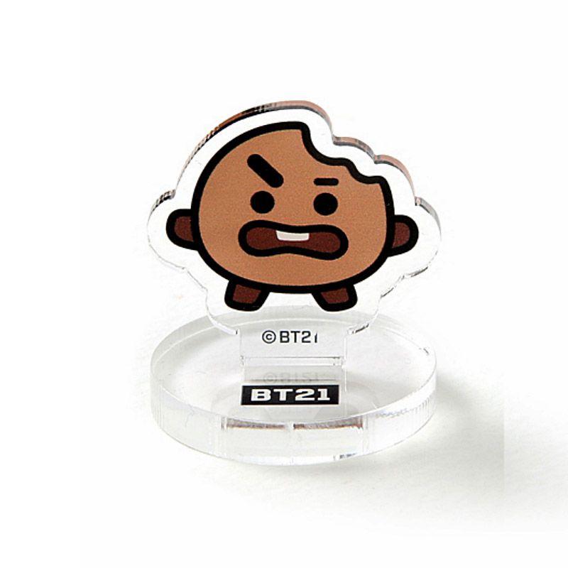 Kpop Bts Bt21 Cute Standee Action Figure Doll Van Acrylic Standing Decor Table