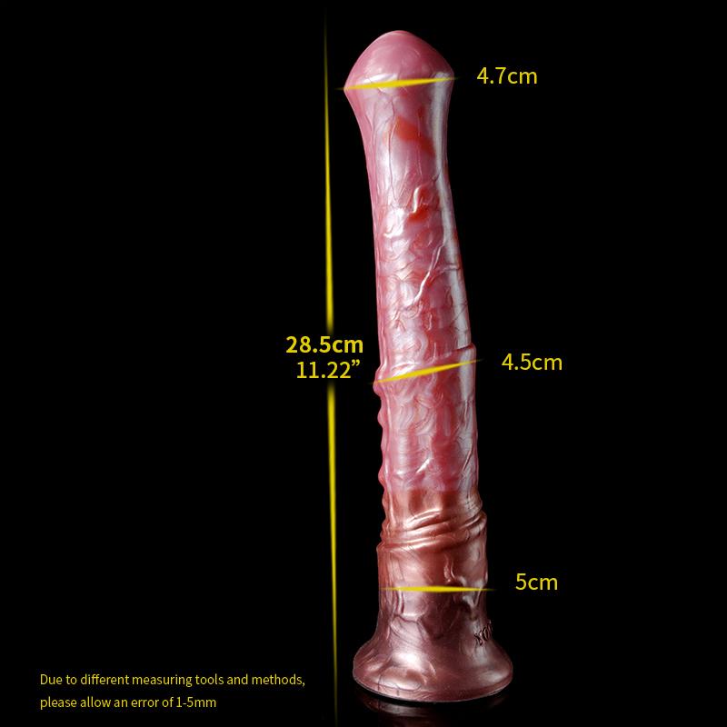 YOCY Realistic Horse Dildo Ejaculating Fantasy Long Animal Penis Silicone Anal Dildos For Masturbator Sex Toy For Women