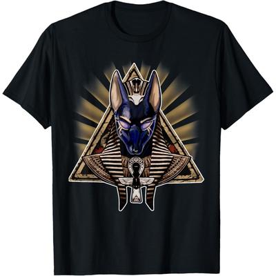 Egypt Ancient Egyptian God Pharaoh King Anubis T-Shirt