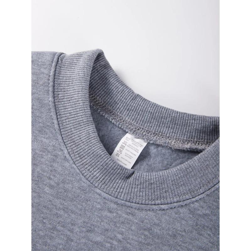 Fashion Printed Women's Sweatshirt Loose Crew Neck Pullovers Long Sleeves Women’s
