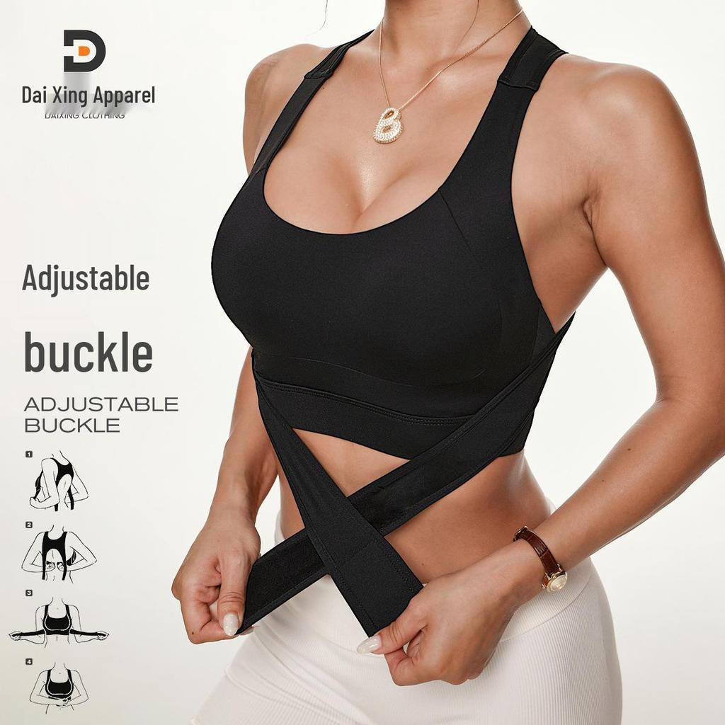 Stoßfester Schnelltrocknender Sport-BH für Damen für Hochintensives Training