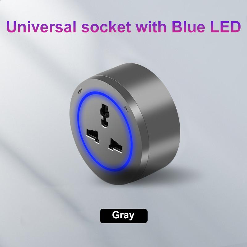 8000W Universal Home Office Sockets Pop Replaceable Wall Switch Socket Waterproof Wall Track Power Socket