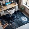 Batman Pattern Rug, Indoor/Outdoor Mat, for Picnic, Gameroom, Bedroom, Office, Living Room, Home Decor Carpet, Birthday Gift