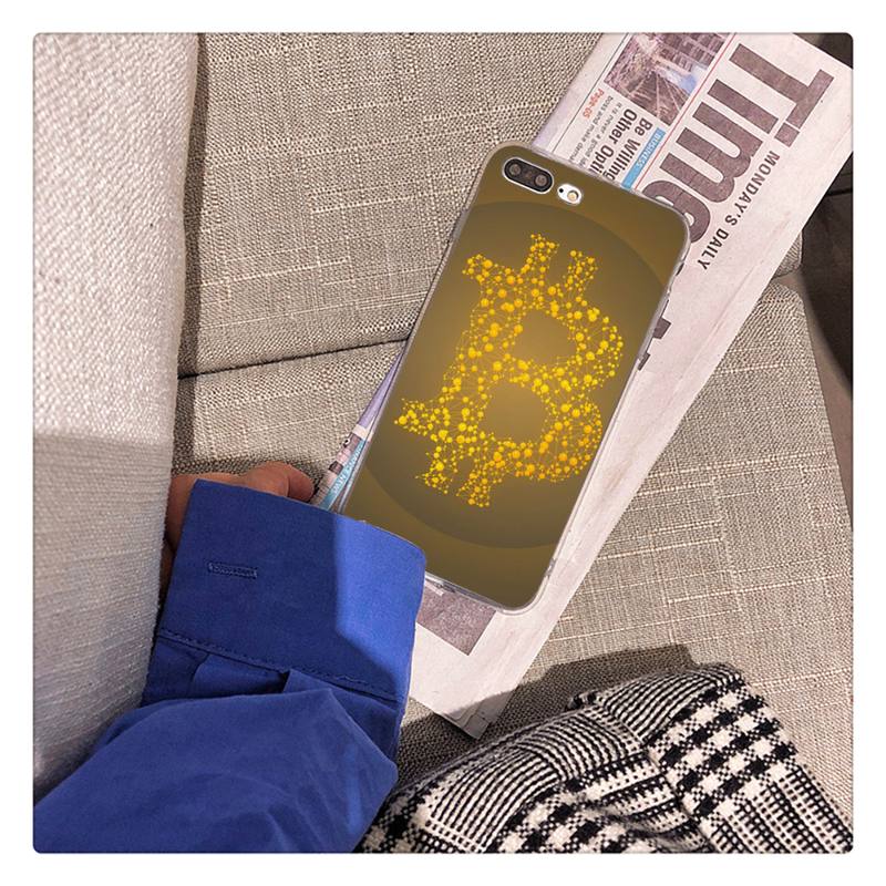 Bitcoin Kabul Ediyorum Yüksek Kaliteli Telefon Kılıfı iPhone 11 12 13 mini pro XS MAX 8 7 6 6S Plus X 5S SE 2020 XR kılıfı