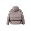 Vans Patchwork Warm Sports Hooded Down Jacket Women Jackets Brown VN0A5F6OYEH