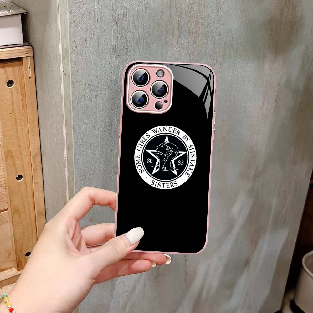 The Sisters Of Mercy Band Tempered Glass For Iphone 14 13 12 11 Pro Mini XS MAX 14Plus X XS XR Cover