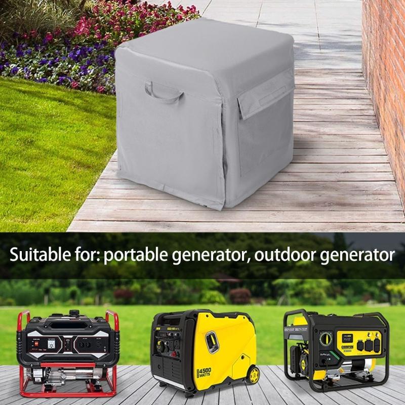 Multipurpose Generator Cover Waterproof Portable Sturdy Fabric Materials Accessory for Most Inverters Generators