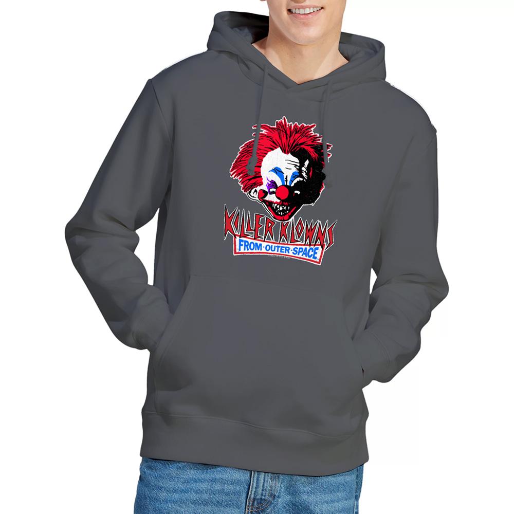 Killer Klowns From Outer Space Unisex Adult Rough Clown Heather Hoodie