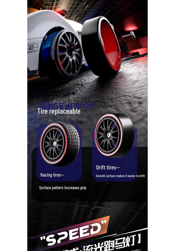 Cross-Border RC Drift Car: Four-Wheel Drive, Variable Speed Toy Model - Perfect Gift for Boys.