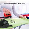 Bærbare varmepressemaskiner Hot Press Mini Iron Machine T-skjorteutskrift for klesvesker Hatter Pads Teppe Telefonveske DIY Hjem