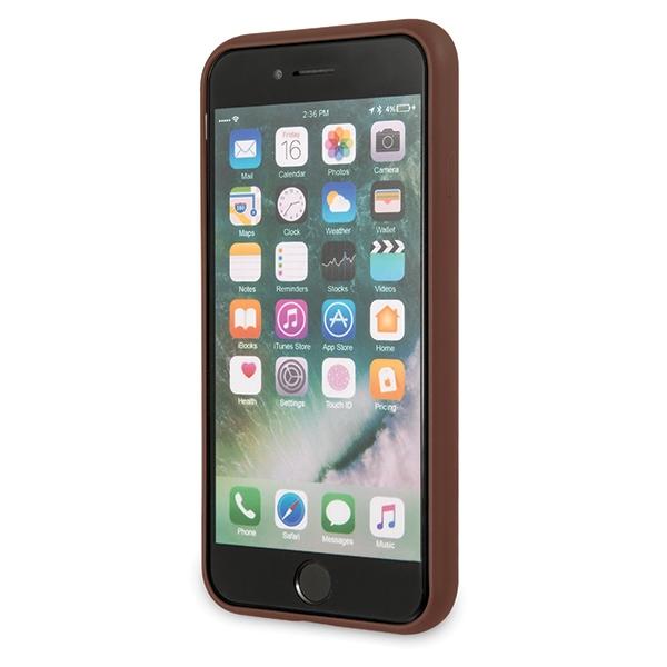 Guess Guhci8G4Glbr Iphone 7/8/Se 2020/ Se 2022 Brązowy/Brown Hard Case 4G Stripe Collection