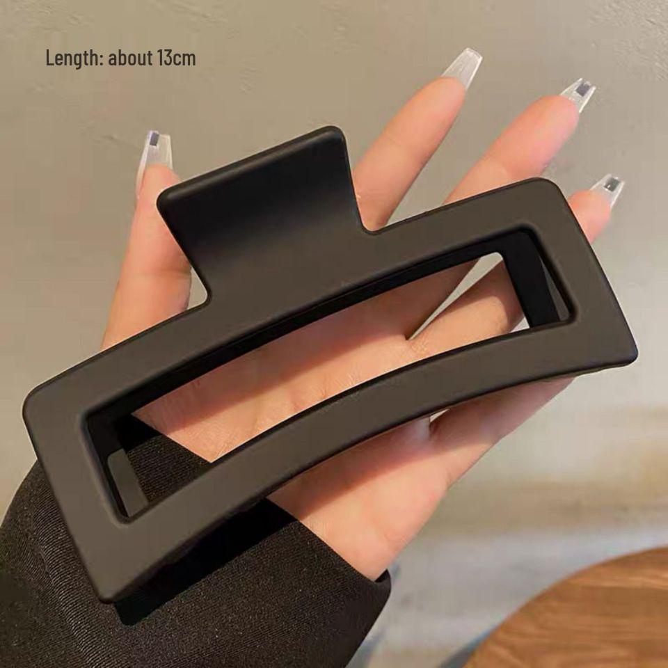 Exquisite Acrylic Claw Clip for Thick Hair - Large High-End Shark Hairpin