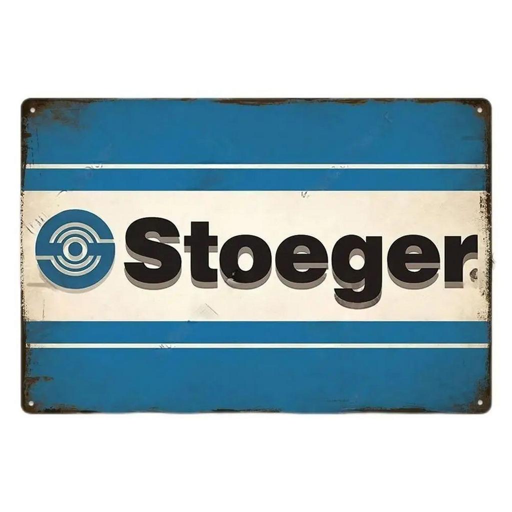 Metal Tin Signs Stoeger Beretta Wall Decoration Plaque Vintage Art Poster Iron Painting for Man Cave Home Cafe Garden Club Bar