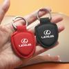 Car Leather Keychain Shield Type Emblem Key Ring For RX300 IS200 IS250 ES350 Ct200h UX250h NX300h RX350 ES300h RX400h NX