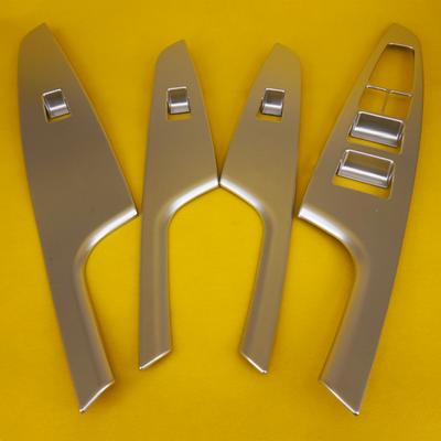 4 STUKS ABS Chroom Auto Interieur Deur Raamschakelaar Paneel Raamknoppen Cover Trim Past Op Hyundai Tucson 2015 2016