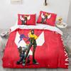 Game Valorant Neon Beding Set Young Boys Young Girls Twin Quen Sized Dimensions Soft Duvet Cover Pilowcase Bed Children Kids Adult People Fashion Home