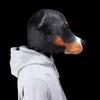 Latex Dog Head Masque Realistic Animal Full Head Masque for Halloween Costume Cosplay Fancy