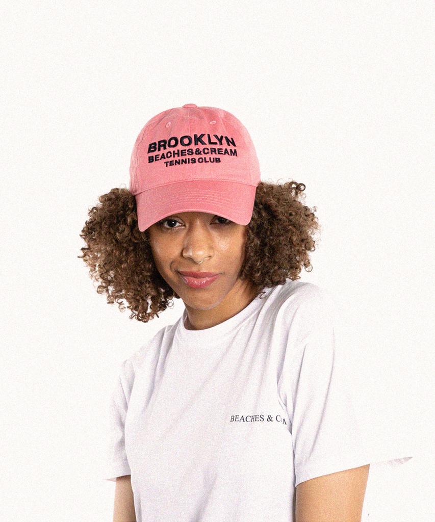 Bichiseuaenkeulim Brooklyn Tennis Club Ball Cap-Indi Pink