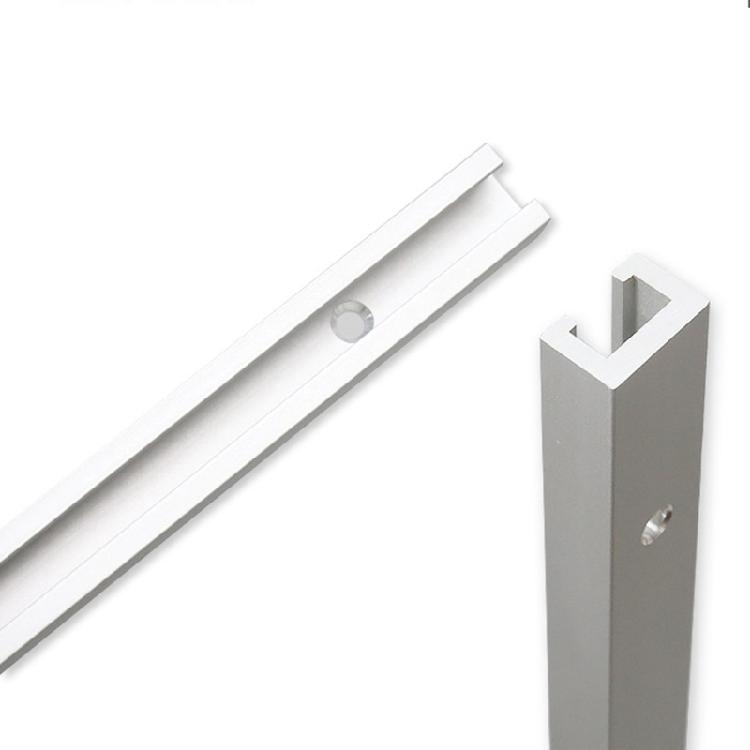 T-Track Aluminium Woodworking Table Cutter Guide Rail T Slot Tracks Miter Gauge Track Slot Chutes Miter Slider Woodworking
