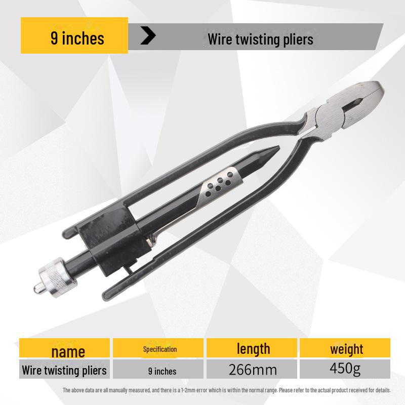 6/9 Zoll Drahtverdrillzange für Anwendungen in der Luftfahrt, auf Schiffen und auf Motorrädern