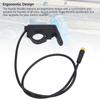 Acceleratore a Dita Elettrico per Bicicletta 140X Acceleratore a Pollice a 3 Pin Acceleratore per Scooter Elettrico Bicicletta Elettrica