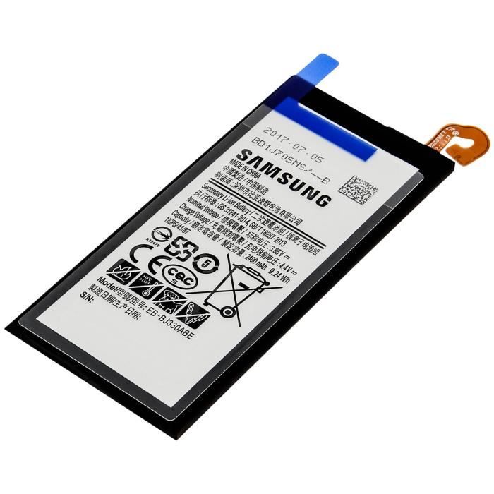 Batterie Galaxy J7 2017 3600mAh - Batterie D'origine Samsung EB-BA720ABE