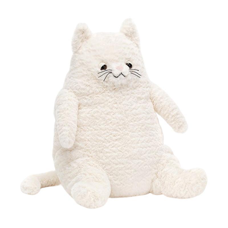 

JELLYCAT Cat Series Love Kitten Cute Milky White Doll Plush Doll 26cm High