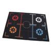 Basketball Footstep Training Mat Non Slip Silent Dribble Basketball Training Blanket Thickened Sports Props for Home 3mm