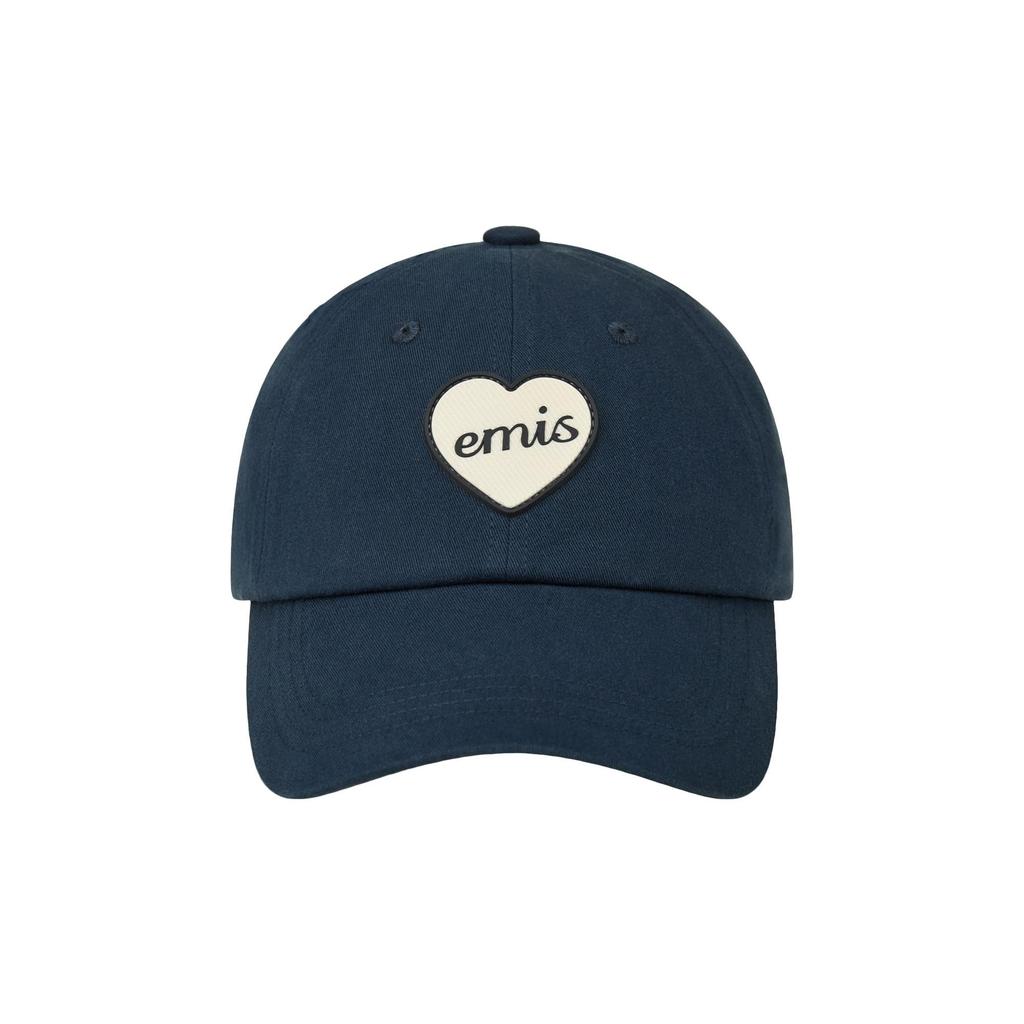 Emis HEART RUBBER PATCH BALL CAP - 6 Aesthetic Colors