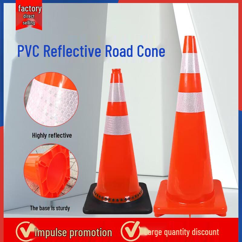 Reflective PVC Traffic Cone