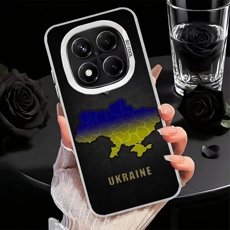Ukraine Aesthetic Soft Phone Case for Xiaomi Redmi Note 13 14 15 Pro Plus 12S 12 11S 11 11T 10S 10 Shockproof Cover Back Shell