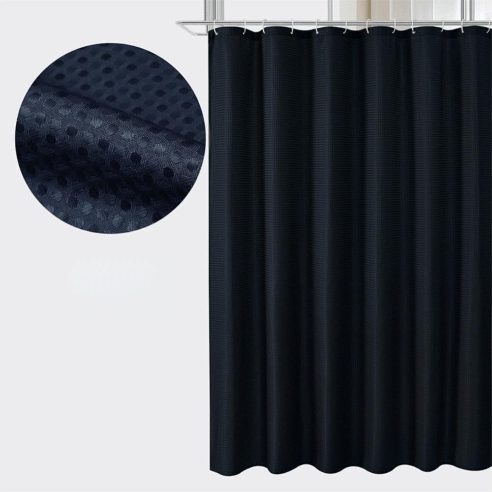 Mildew-Proof Shading Curtain Solid Color Partition Curtain New Shower Curtain Dormitory
