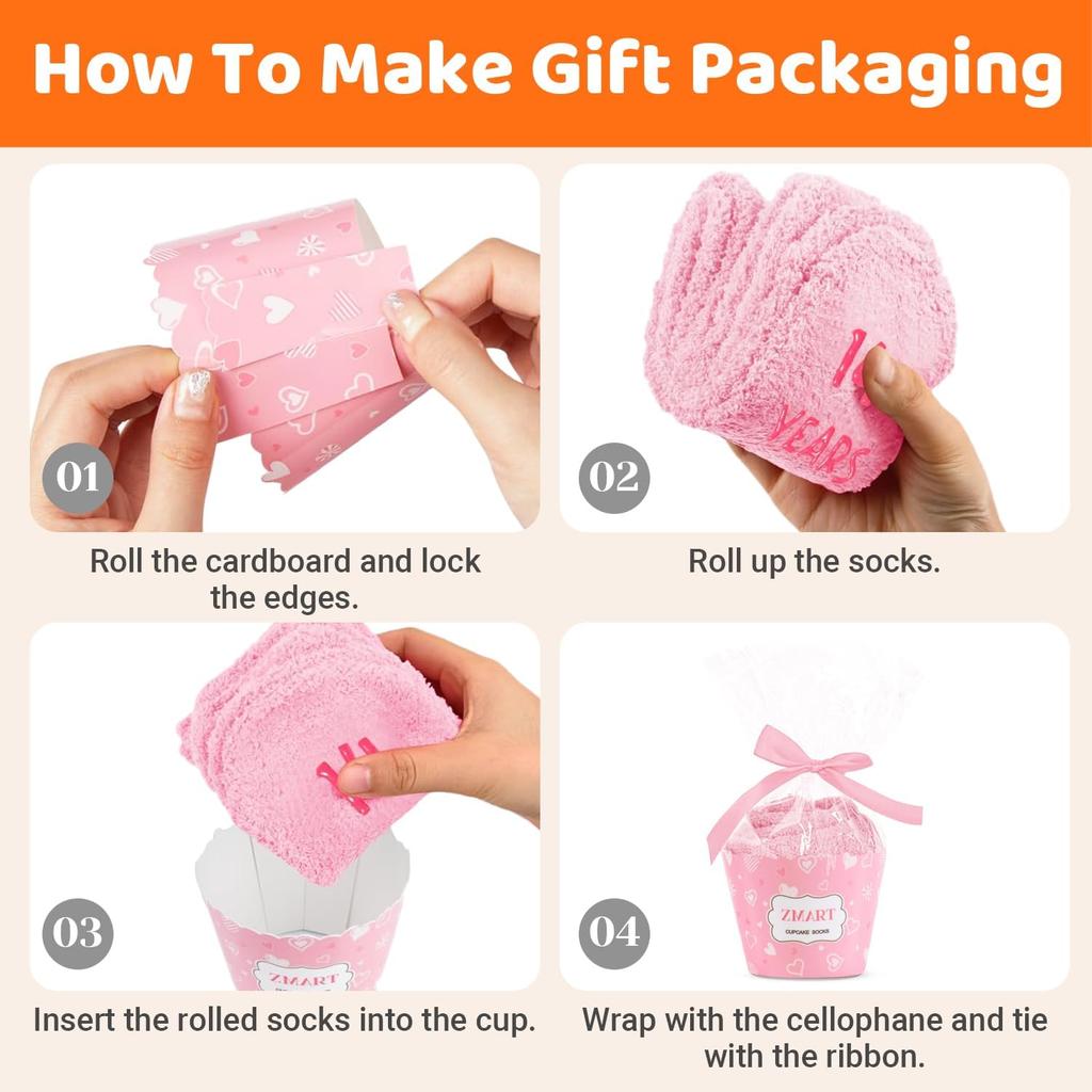 Zmart 14th Birthday Gift Ideas - Socks for 14 Year Old Teenage Girls Boys