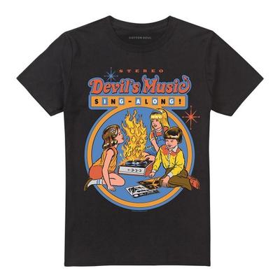 Steven Rhodes Unisex Adult Devils Music Singalong T-Shirt