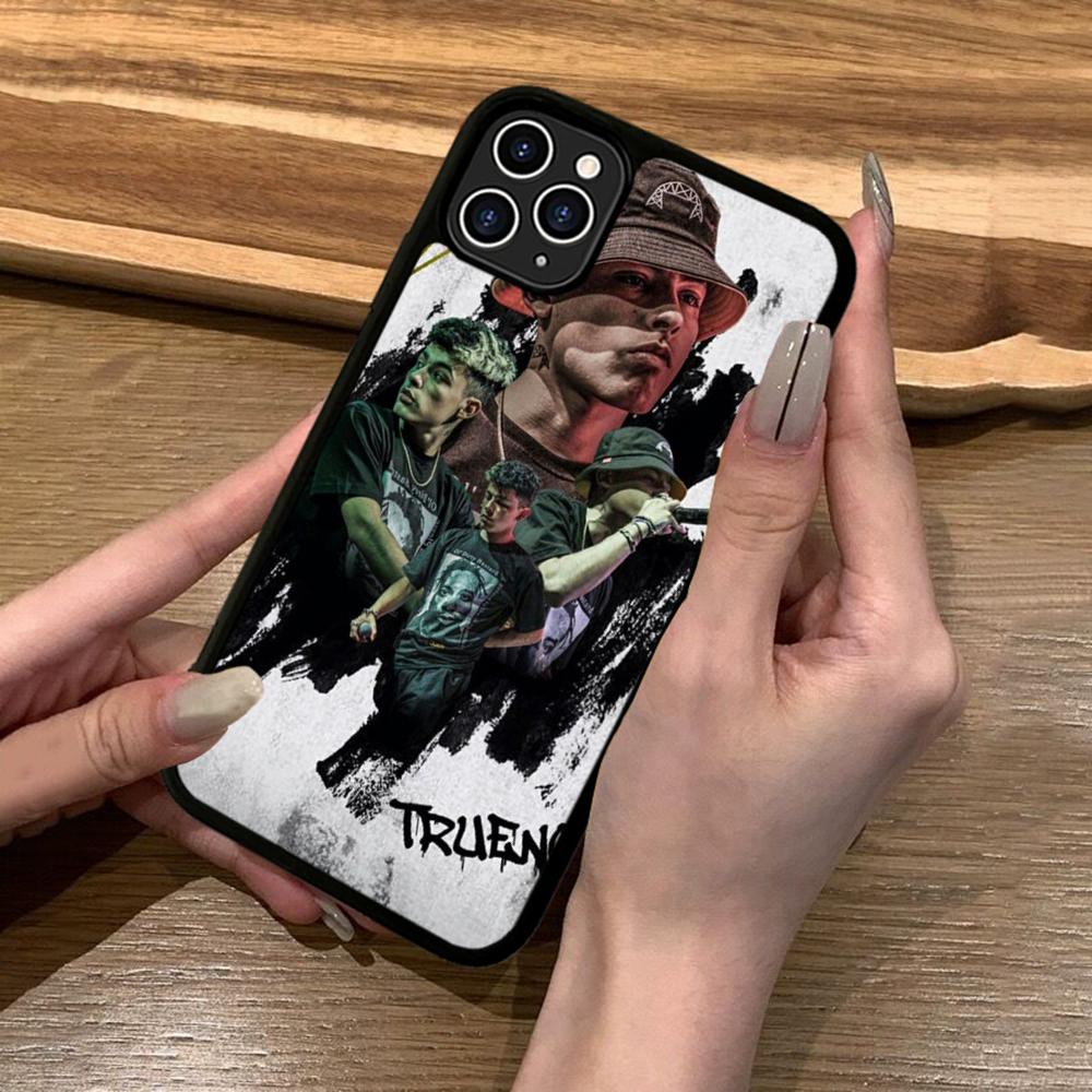 T-Trueno Rapper Phone Case Silicone PC+TPU For For IPhone 11 12 13 14 15 16 Plus Pro Max Cover