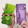 For Realme 7 5G Case RMX2111 Cute Cat Luxury Painted Cover Soft Silicone Phone Case For Realme 7 Pro Realme7 5G Back Cover Coque
