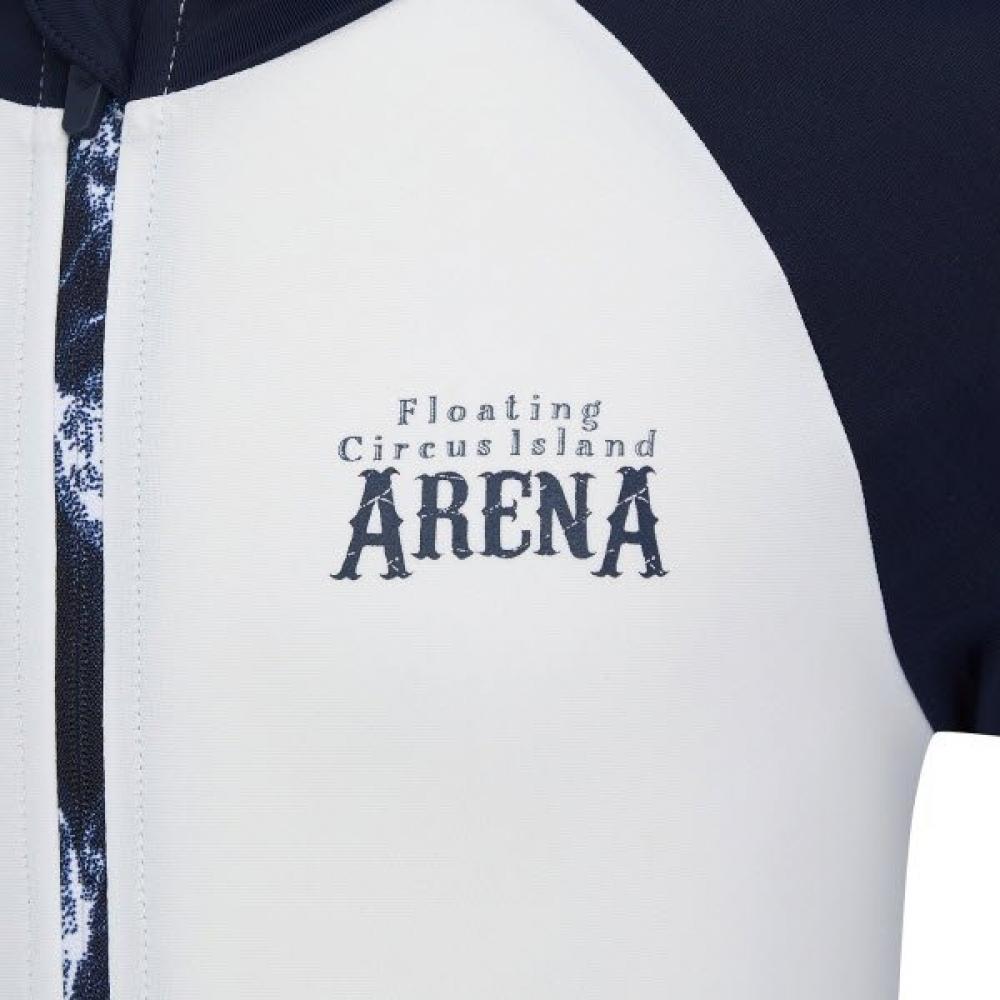 Arena Boys Zip Up Joyrib Rashguard Set  A6bb1bs81 Nvy 