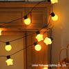 Solar LED String Lights for Outdoor Camping, Wedding Canopy, and Stall Decoration