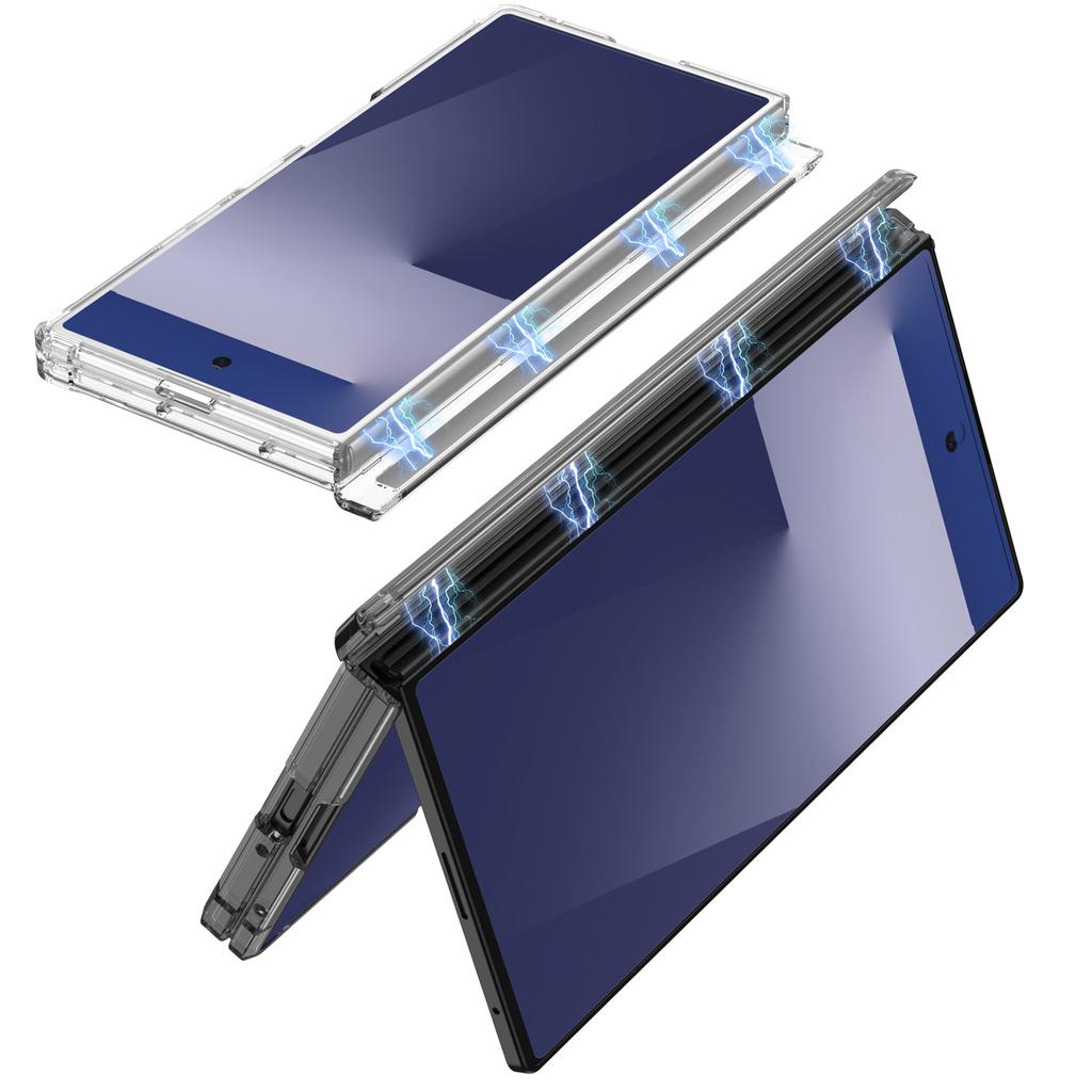 Suitable for Samsung Z Fold7 Airbag Anti-fall Magsafe Wireless Charging Acrylic Magnetic Absorbing Fold7 Folding Screen 7 Generation