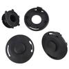 6 Piece Spool Set Bump Feed Trimmer Head Spool Cover Cap