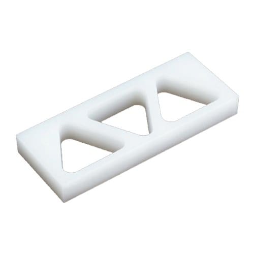 Sumibe Techno Plastics Super Heat-Resistant Rice Ball Mold, Kansai Region, 3-Hole, Small, KA3SO