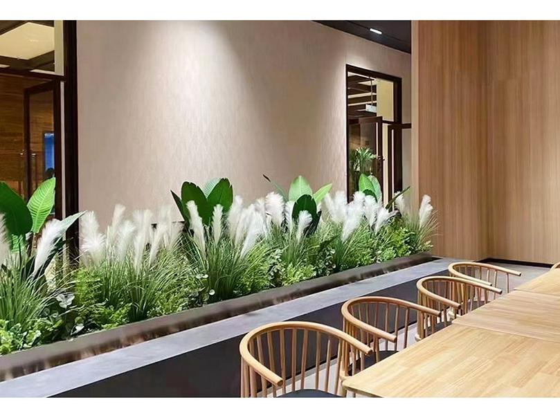 Nordic Reed & Foxtail Grass Artificial Office Plants Window Decor 